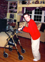 Frank's new walker