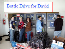 Bottle Drive for David