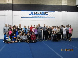 Total Body Boot Camp does a fundraiser for Angela's House